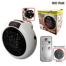공업용 산업용 열풍기 열풍건조기 가정용 책상 방 난방 용 500W 전기 팬 가정용 벽 휴대용, 화이트 1_미국