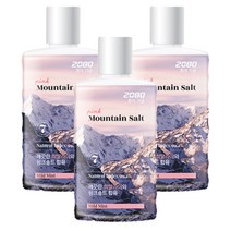 2080 퓨어 핑크솔트 가글 750ml 2개, 낱개 3개