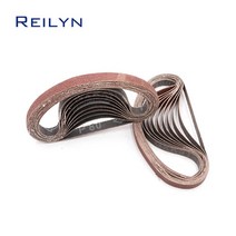 연마재샌드 벨트 10 개 330x10mm 사포 연마 샌딩 샌더 재료, 04 180 #_01 330x10mm  10pcs