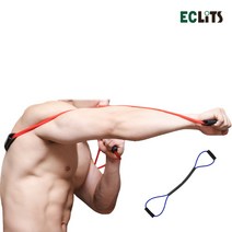 에클리츠 쉐도우 복싱 밴드 스트레칭 맨몸 운동 요가 필라테스, 블루25lb