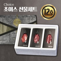 12호 미국산 초이스 소고기 선물세트 (살치살 500g+갈비살 500g+진갈비살 500g), 단품