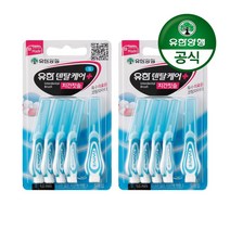 유한양행 [본사직영] 유한덴탈케어 치간칫솔 5입 S(1.0mm), 5개입, 2개