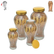 골드 인삼주병 / 과실과일주병 담금주병, 골드 인삼주병 0.7L, 1개