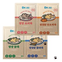 강아지 간식 닥터 페로페로 영양닭 단호박죽 120g