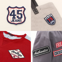 소잉데일리] 봉제식 와펜 모음_ 캐쥬얼 동물 과일 등 다양한 디자인, 어센틱 72066, 07. 봉제식 캐쥬얼 1500