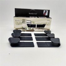 냄비 뚜껑 손잡이 고무 패킹 2-6 pc 홀더 펀치없는 벽걸이 형 교수형 홀더 숟가락 팬 커버 랙 플라스틱 주방 소설 액세서리, 상자를 가진 6pc