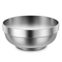 키친아트 스텐 이중 면기 + 젓가락 세트, Silver, 2세트