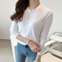 1+1 찰랑 티셔츠 보들긴팔 [메다모드]