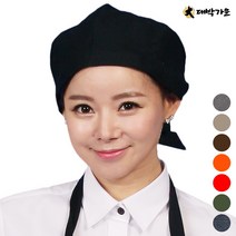 DCA70 카페알바모자 머리두건 카페모자 조리모 베레모, DCA70 카키, 1개