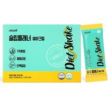 비웰 슬림플래너 단백질 쉐이크밀 40gx15포 (총600g) /체중조절용 조제식품/ 7곡혼합 체중감량 단백질업, 5박스