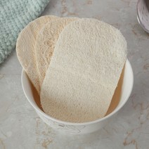 유기농 천연 수세미 설거지 스폰지 친환경 오일 얼룩 제거 주방 용품 스크래치 없음 세척 도구 2/4 개, 한개옵션1, 04 3 pcs