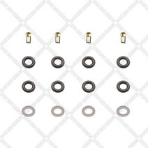 연료 인젝터 씰 O-링 수리 필터 현대 i20 기아 1.4 G4FG 35310-2B020, 01 4 SET, 01 4 SET