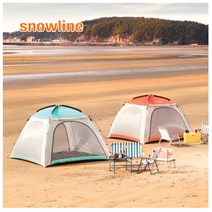 스노우라인 블루썬 쉐도우 텐트 /피크닉 그늘막 텐트, 스노우라인 블루썬 쉐도우 (레드)