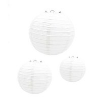 흰색 원형 한지 등갓/20cm/30종이등/일식등, 크기선택/지름약20cm×높이약19cm