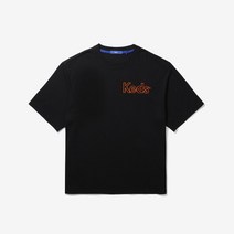 [케즈] Keds 테두리자수 반팔티 KD2RSD2106X BLK