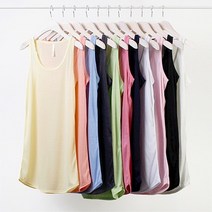 빅사이즈사랑해요 0019L107 심플 롱 망고 나시 IN