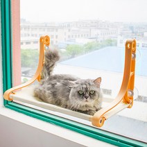 세븐컨셉 고양이 해먹 창문해먹, 오렌지