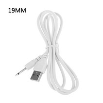 USB 충전 케이블 코드 범용 2.5 AUX 오디오 모노 전원 공급 장치 충전기 15/1, 04 19mm