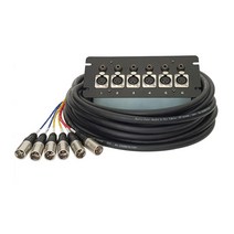 SF 6채널 벽부형 멀티케이블 완제품-XLR 55 겸용(10M~50M), 40M