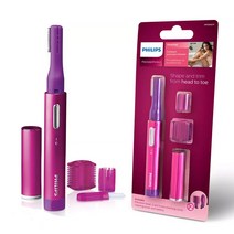 필립스 눈썹 정리기 HP6390 전동칼 + 추가건전지 필립스 눈썹트리머, HP6390+건전지2알