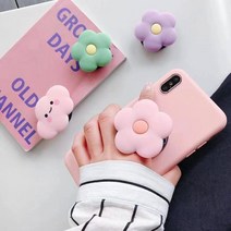 팝톡 데이지 그립톡 핑거 그립 휴대폰 핸드폰 거치대, 2-팝톡-구름