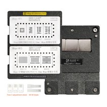 Amaoe BGA 리볼링 스텐실 주석 템플릿 플레이트 네트 BGA153 162 221 254 110 60/70 NAND PCIE EMMC 메모리용