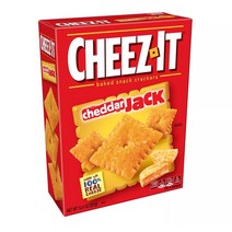 [미국직배송]치즈잇 베이크드 스낵 치즈 크래커 체다 잭 1개x351g Cheez-It Baked Snack Cheese Crackers Cheddar Jack