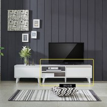 파로마 [파로마]니엘 1200 AV 거실장 AT, 화이트