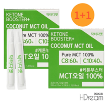 닥터디엣 MCT오일 엠씨티 오일 100% 코코넛 케톤부스터 2박스 HD 닥터디엣다이어트, 닥터디엣MCT오일 10ml 20개입 x 2박스, 2개