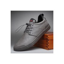 남성구두 남성용 레이스업 가죽 캐주얼 신발 트렌드 쿨