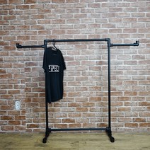 인더스트리얼행거 흑관행거 백관행거 가정용행거 매장용행거, (kh27)1500w-1500h (흑관), 1개