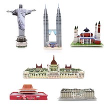 세계 건축 문화재 미니어쳐 모형 DIY 6종 (4) 만들기, 단품