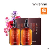 [MJ Corp] 휘엔느 모링가 아르간 에센셜 헤어 오일 130ml x 2개 #212EA, 쿠팡 헤어오일 130ml x2개, 쿠팡 본상품선택