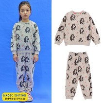 [매직에디션9] 덕콰이어트 곰돌이전판상하의세트 베이지 DQ31SET44