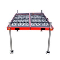 Diaoyutai 초경량 접이식 카본 좌대 낚시 자립 발판 선상거치대 받침틀 땅꽂이, 100X80 다리 1.1미터