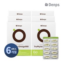 덴프스 트루식물성오메가900 6개월 6BOX, 단품/단품