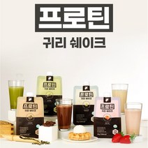 [논앤밭위드]프로틴귀리쉐이크 단백질 하루식사 4가지맛 1회분포장 다이어트 * 20회분, 딸기