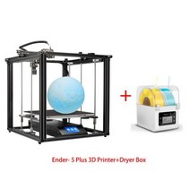 Creality Ender 5 Plus 3D 프린터 대형 인쇄 크기 350x350x400mm BL 터치 레벨링 전원 차단 재개 센서가 듀얼 z축, 씨엔, 5 플러스 건조기 상자