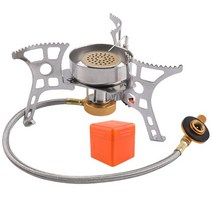 bbq 야외 캠핑 가스 스토브 windproof 야외 가스 버너 휴대용 5800w high power three core furnace head 2021new, 협력사, 3900w 1코어