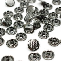 도트마이깡(벌집) 흑니켈 15mm 마이깡스냅