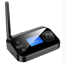 C41 블루투스 5.0 오디오 송신기 수신기 마이크 스테레오 AUX 3.5Mm 잭 RCA 무선 어댑터 TV PC 자동차 스피, 01 black