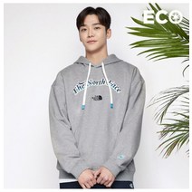 노스페이스 노스페이스후드티 JQS NM5PM03A 에센셜 그래픽 에코 후디