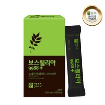 보스웰리아 추출물 분말 1000 mg 함유 인도산 보스웰리아가루 스틱 고농축 보스웰리아 파우더 분말차 보스웰릭산 60%이상 가시오갈피 산수유 오미자 오자, 보스웰리아 15스틱 1통, 1개
