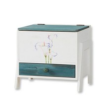 피오레 원목 좌식화장대 미니화장대, 오크