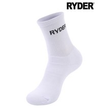 라이더 배드민턴 국대 양말 RYDER 로고 화이트 RS-SOCKS-5 남성 여성 테크니스트, 01) 남성 RS-SOCKS-5M