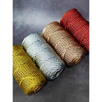 3.0mm 80m 메탈릭 푼사 메탈릭사 마크라메재료 (4color), 3.Bronze