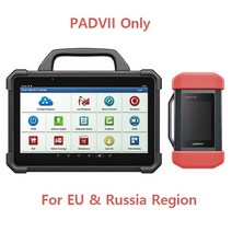 벽 스캐너 LAUNCH X431 PAD 7 VII PAD7 PADVII 자동차 진단 도구 J2534 Smartlink 자동 온라인 프로그래밍 OBD, [05] For Europe Region