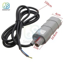 엔진 양수기 소형 수중 펌프 충전식 워터 배수 dc 12v 600lh 고압 dc 마이크로 모터 정원 분수 수족관