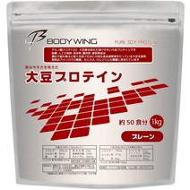 바디윙 소이프로틴 무첨가 플레인 마시기 쉬운 대두 단백질 미국 정제 3kg 보충제, 미국 정제 1kg