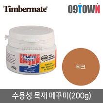 팀버메이트 목재용메꾸미 우드필러 티크 200g 보수제